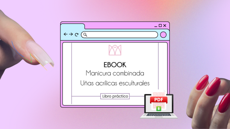 EBOOK manicura combinada y acrílico escultural